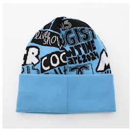Chanel-Chanel Knit Cap Cotton Knit Cap-Blue,Multiple colors