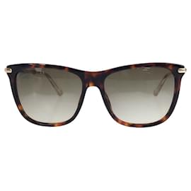 Gucci-Gucci Metal Sunglasses-Brown,Golden