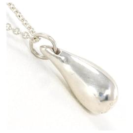 Tiffany & Co-Tiffany Teardrop 925 Silver Necklace-Silvery