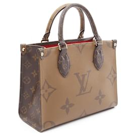 Louis Vuitton-Louis Vuitton OnTheGo PM Monogram 2way bag-Brown,Beige