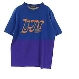 Louis Vuitton-Louis Vuitton LVM Intarsia Cotton Knitwear-Blue,Multiple colors