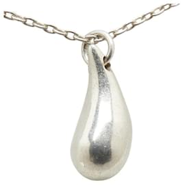 Tiffany & Co-Tiffany & Co. Teardrop SV925 Necklace-Silvery
