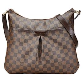 Louis Vuitton-Louis Vuitton Bloomsbury Damier Shoulder Bag-Brown