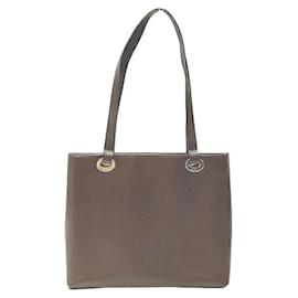 Gucci-Gucci Leather 2way Bag-Brown