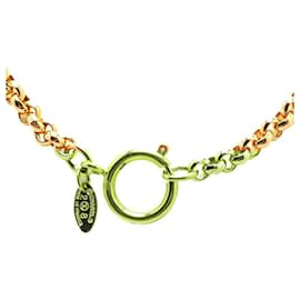 Chanel-Chanel Coco Mark Necklace-Golden