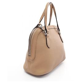 Gucci-Gucci 341504 Leather Handbag-Beige