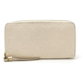 Louis Vuitton-Louis Vuitton Monogram Empreinte Zippy Wallet Long Wallet M60546-White