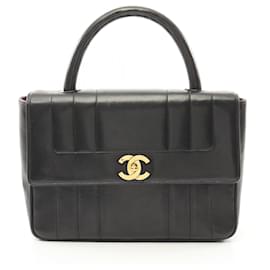 Chanel-Chanel Mademoiselle Lambskin Handbag-Black