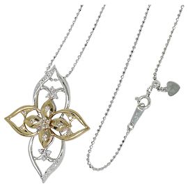 Colar Pendente Piaget Possession em Ouro Rosa 18K com Lápis-Lazuli e Diamante Prata