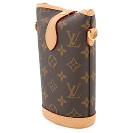 Louis Vuitton-Louis Vuitton Monogram Fold Me Pouch Shoulder Bag-Brown