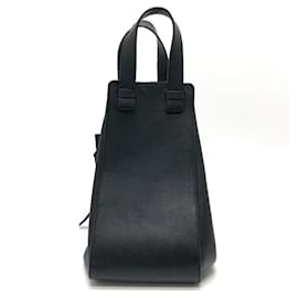 Loewe-Loewe Hammock Medium 2-Way Handbag-Black