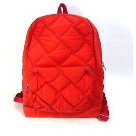 Mochila Maxi Intrecciato Bottega Veneta Roja