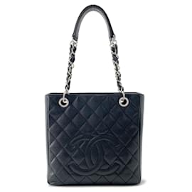 Chanel-Chanel Matelasse Coco Mark Tote Bag-Black