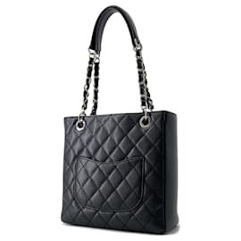 Chanel-Chanel Matelasse Coco Mark Tote Bag-Black