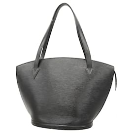 Louis Vuitton-Louis Vuitton Epi Saint-Jacques Shoulder Bag-Black