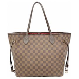 Louis Vuitton-Louis Vuitton Damier Neverfull MM Tote Bag-Damier ebene