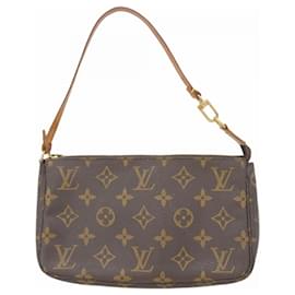Louis Vuitton-Louis Vuitton Monogram Pochette Accessoires-Brown