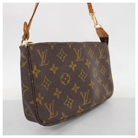 Louis Vuitton-Louis Vuitton Monogram Pochette Accessoires-Brown