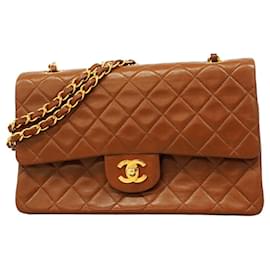 Chanel-Chanel Matelasse Shoulder Bag-Brown