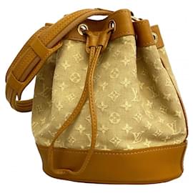 Louis Vuitton-Louis Vuitton Monogram Mini Noelie Shoulder Bag-Beige