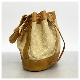 Louis Vuitton-Louis Vuitton Monogram Mini Noelie Shoulder Bag-Beige