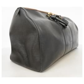 Louis Vuitton-Louis Vuitton Epi Keepall 55 Boston Bag-Black