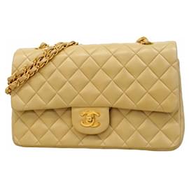 Chanel-Chanel Matelasse Shoulder Bag-Beige