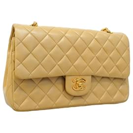 Chanel-Chanel Matelasse Shoulder Bag-Beige
