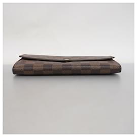 Louis Vuitton-Louis Vuitton Damier Portefeuille Sarah Long Wallet-Damier ebene
