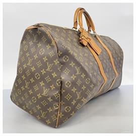 Louis Vuitton-Louis Vuitton Monogram Keepall 60 Boston Bag-Brown