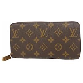 Louis Vuitton-Louis Vuitton Monogram Zippy Wallet-Brown
