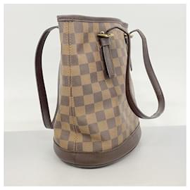 Louis Vuitton-Louis Vuitton Damier Marais Tote Bag N42240 Ebene-Damier ebene