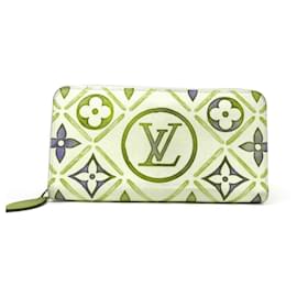 Louis Vuitton-Louis Vuitton By the Pool Zippy Wallet-Coral