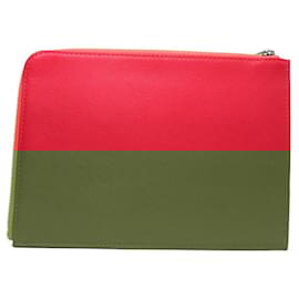 Louis Vuitton-Louis Vuitton Pochette Jour PM Clutch Bag-Orange