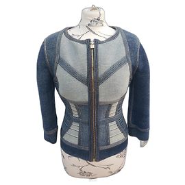 Autre Marque Harper Indigo Bandage Jacket Light Blue Light blue
