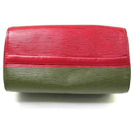 Louis Vuitton-Louis Vuitton Epi Speedy 25 Handbag-Red,Other