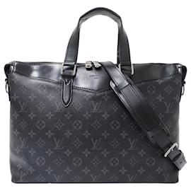 Louis Vuitton-Louis Vuitton Monogram Briefcase-Black,Other,Monogram