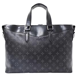 Louis Vuitton-Louis Vuitton Monogram Briefcase-Black,Other,Monogram