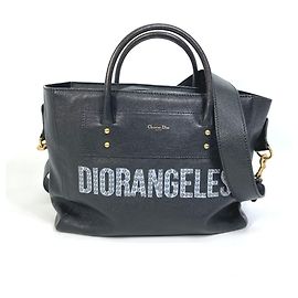 Christian Dior DIORANGELS Shoulder Bag Black