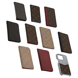 LOUIS VUITTON Monogram Cell Phone Case 10set LV Auth CB106 Monogram