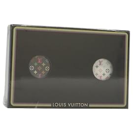Louis Vuitton-LOUIS VUITTON Monogram Multicolor Playing Cards Black White LV Auth 131123-Black,White