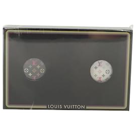 Louis Vuitton-LOUIS VUITTON Monogram Multicolor Playing Cards Black White LV Auth 131123-Black,White
