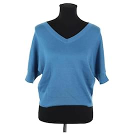 Loro Piana Blauer Kaschmirpullover Blau