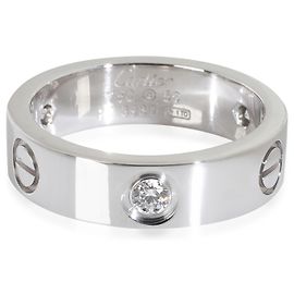 Anel Love em ouro branco e diamantes Cartier Outro