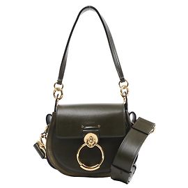Chloé Sac à main en cuir Chloe Tess Small 2Way en vert Beige