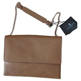 Borsa tote Lanvin Sugar in pelle color cammello Cammello