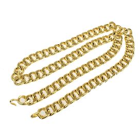 Chanel CC Chunky Chain-Link Belt Gold-plated Golden