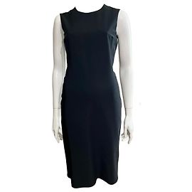 Beeindruckendes schwarzes Prada Bleistiftkleid Schwarz