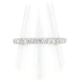 Autre Marque Ponte Vecchio Diamant Au750 Halb-Ewigkeit Ring Silber