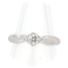 Autre Marque D&D144 PT900 Diamantring Silber
